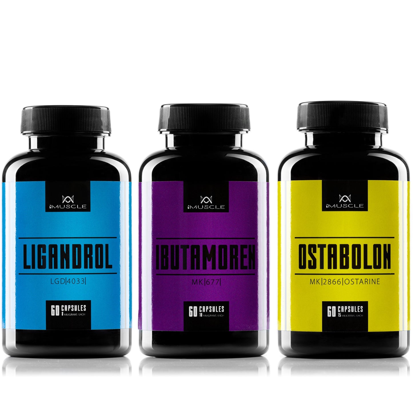 Stack  Ostarine, Ligandrol and Ibutamoren