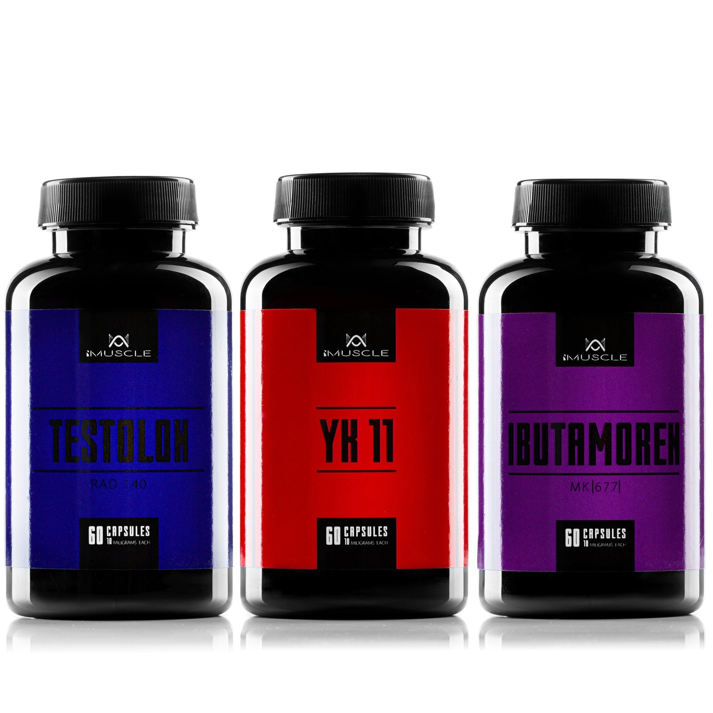 Stack YK11, Testolone RAD140, Ibutamoren